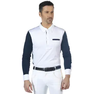 Polo équitation manches longues Flags&Cup Urbano image-2