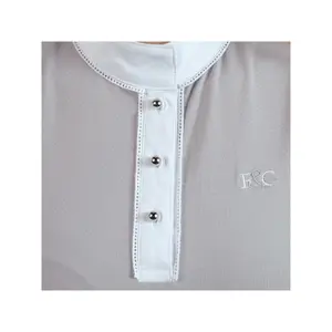 Polo de equitación de manga larga para mujer Flags&Cup Candiba image-1