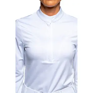 Damska konkursowa koszulka polo z długim rękawem Flags&Cup Arizona image-1