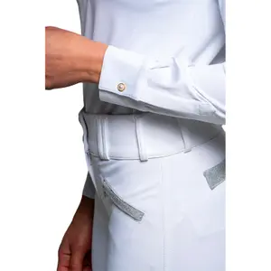 Damska konkursowa koszulka polo z długim rękawem Flags&Cup Arizona image-3