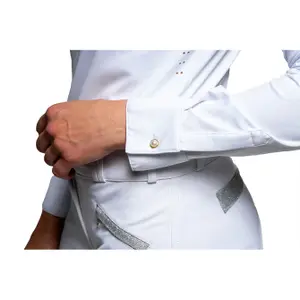 Polo da competizione a maniche lunghe da donna Flags&Cup Isla image-3