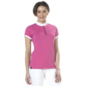 Polo equitación para mujer Flags&Cup Clorinda image-0