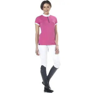 Polo equitación para mujer Flags&Cup Clorinda image-1