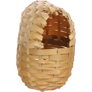 Bamboen nest voor kanaries en exotische dieren Flamingo Isley image-0
