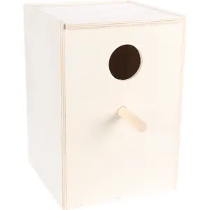 Nid pour perruches en bois vertical Flamingo image-0