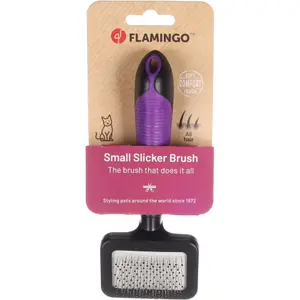 Cat grooming brush Flamingo Premium Care image-1