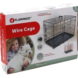 Metalowa klatka transportowa dla psa Flamingo Keo image-3