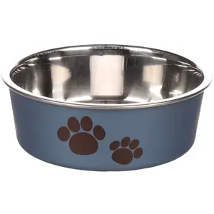 Okrągła miska na jedzenie i wodę dla psa Flamingo Kena image-0