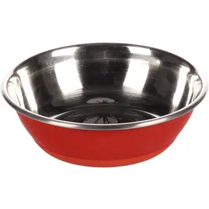 Ronde voer- en waterbak voor honden Flamingo Tobias image-1