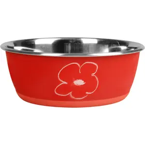 Ronde voer- en waterbak voor honden Flamingo Tobias image-0