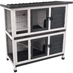 Hutch til gnavere Flamingo Rustic image-0