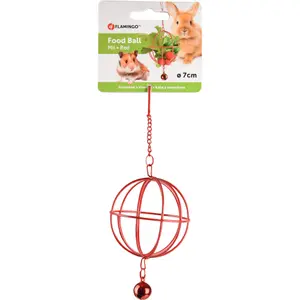 Round food ball for rodents Flamingo Mil image-1