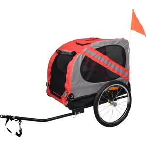 Cykelanhænger til hunde Flamingo Juliette image-0
