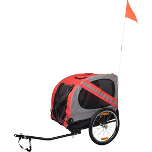 Cykelanhænger til hunde Flamingo Juliette image-1