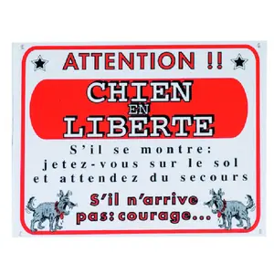 503095-varningsskylt-hund-losspringande-flamingo-attention-au-chien-fr-vit-25x20x0-1-cm