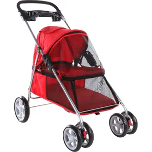 Poussette pour chien Flamingo Damio image-1