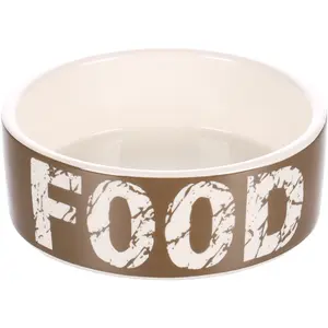 Gamelle pour la nourriture et d'eau pour chien rond Flamingo Kyra image-1