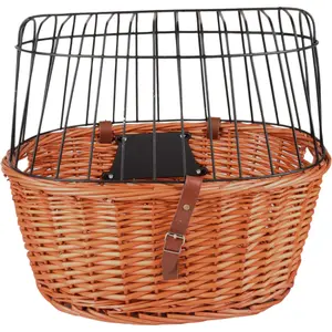 Dog bike basket Flamingo Canna image-0