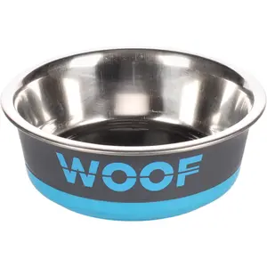 Runde Futter- und Wassernapf für Hunde Flamingo Woof image-0
