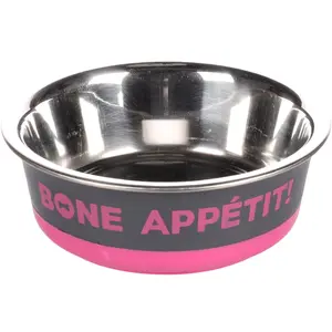 Runde Futter- und Wassernapf für Hunde Flamingo Bone Appetit image-0