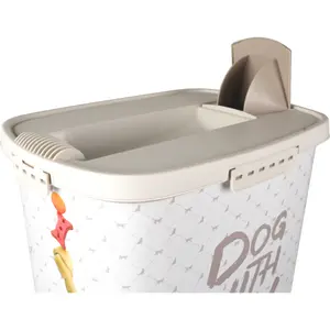 Contenedor de alimentos para cães retangular Flamingo June image-2