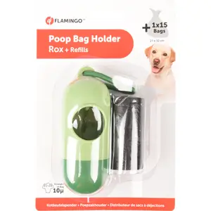 Hondpoepzakjesdispenser Flamingo Rox image-2