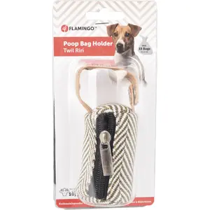Hondpoepzakjesdispenser Flamingo Twil image-2