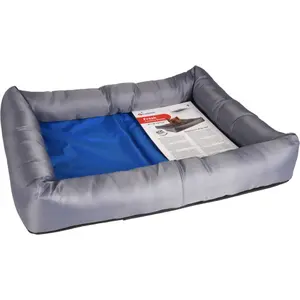 Cooling rectangular dog bed Flamingo Fresk image-3