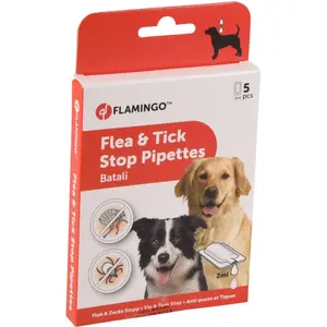 Antiparasitaire voor honden tegen vlooien en teken Flamingo Batali image-1