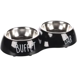 Tigela para comida e água para cão Flamingo Duo Dinner Divar image-1