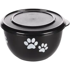 Tigela para comida e água para cão com tampa Flamingo Kena image-1