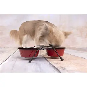 Futter- und Wassernapf für Hunde Flamingo Duo Dinner Arjun image-1