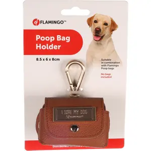 Dispensador de bolsas para excrementos de perros Flamingo Quint image-3