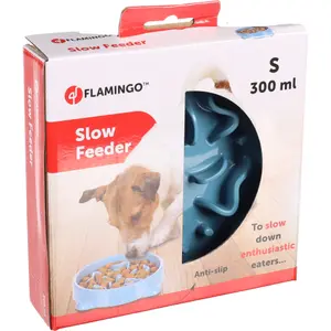 Gamelle pour la nourriture pour chien rond Flamingo Slow Feeder Beno image-3