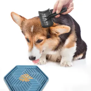 Hexagonal mat do wylizywania dla psa Flamingo Bean image-3