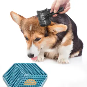 Alfombrilla de lamido hexagonal para perro Flamingo Leki image-2