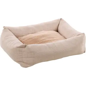 Rectangular dog basket Flamingo Yara image-0