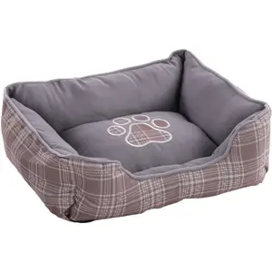 Rectangular dog basket Flamingo Evi image-0