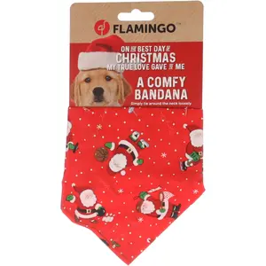 Dog bandana Flamingo Mik image-1