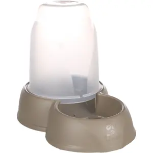 Dispensador automático de comida y agua para perros Flamingo Zena image-0