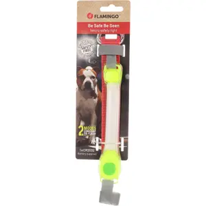 Safety strap for dogs Flamingo Neil image-3
