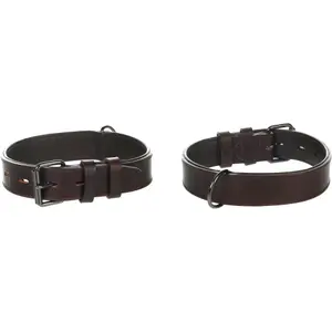 Padded wide dog collar Flamingo Denver image-0