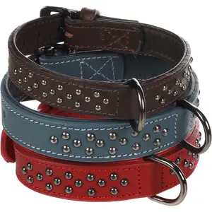 Collar para perro con clavos Flamingo Denver image-3