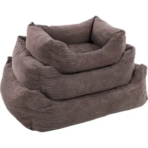 Cama rectangular para perro Flamingo Velluto image-1