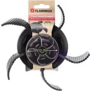Soporte para cuencos de perro y gato inserto Flamingo Ruho Slow Feeder image-5