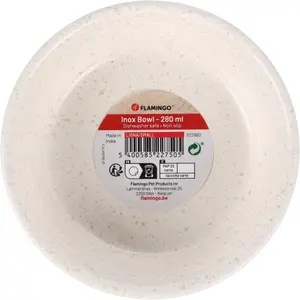 Runde Futter- und Wasserschüssel für Hunde Flamingo Ligna image-3