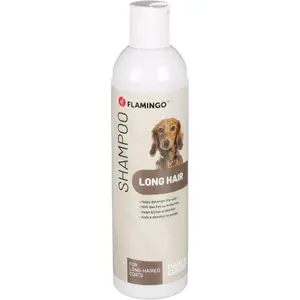 Šampon pro psy s dlouhou srstí Flamingo image-0