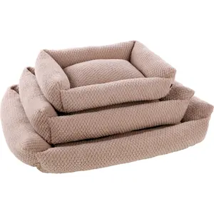 Panier pour chien rectangle Flamingo Jacquard image-1