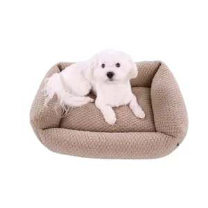 Panier pour chien rectangle Flamingo Jacquard image-2