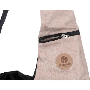 Sac de transport pour chien avant Flamingo Kanga image-4